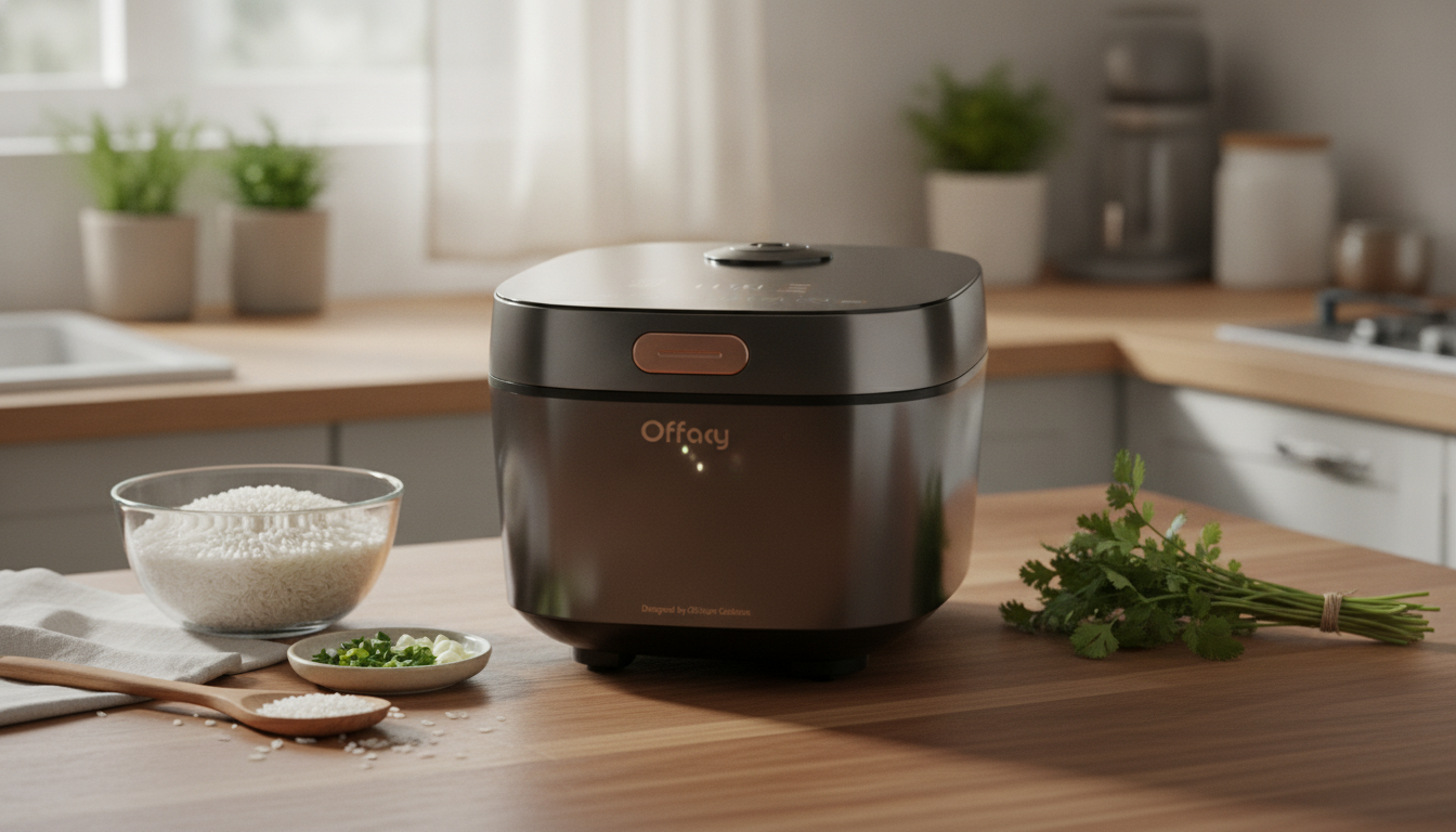 8-Cup Fuzzy Logic Rice Cooker: Presets, Quick Cook